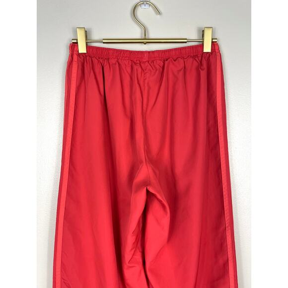 Adidas Vintage Y2K Track Pants Red Women’s Small Blokecore 90s Soccer Warm-Up - Picture 7 of 12